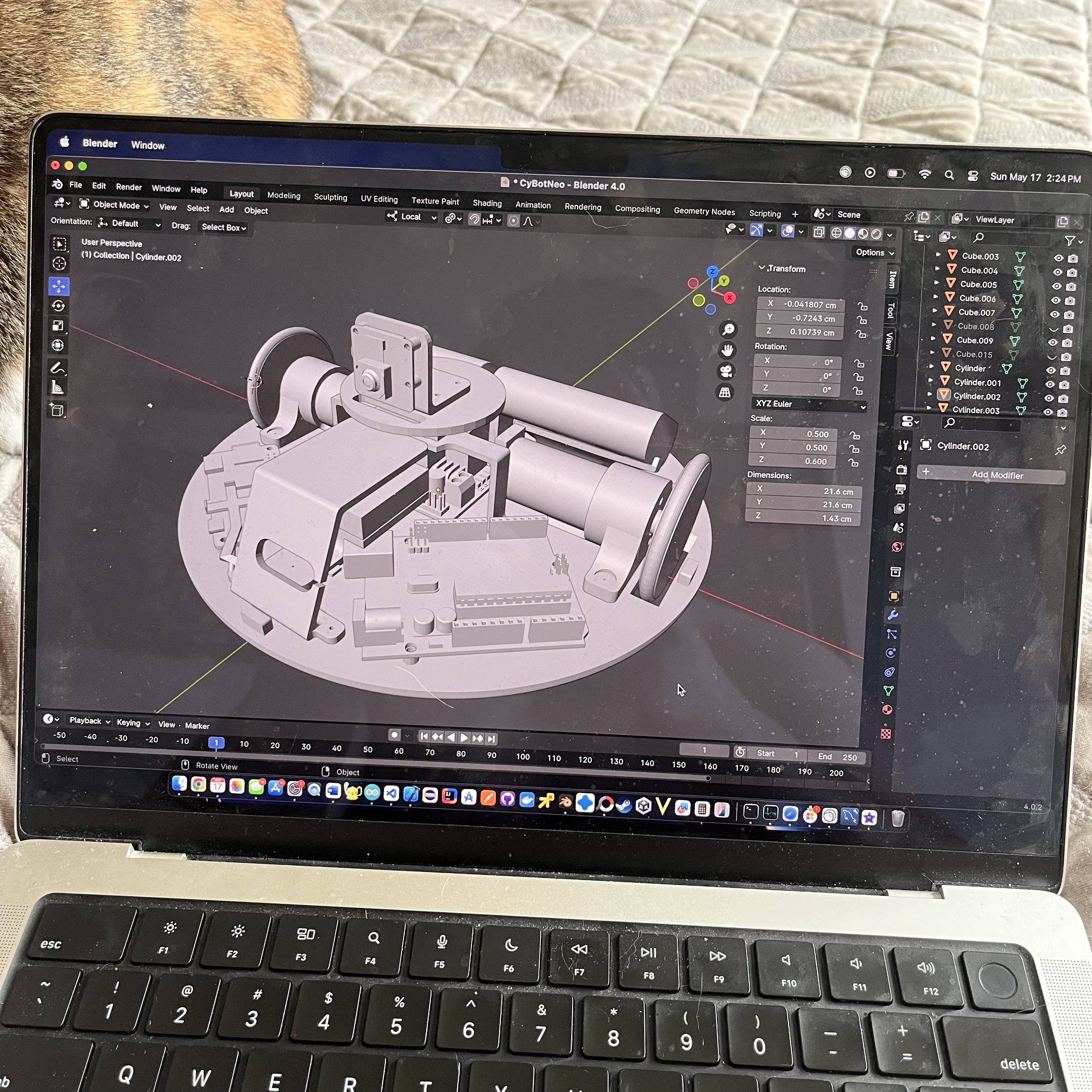 3D Printed CyBot photo 5