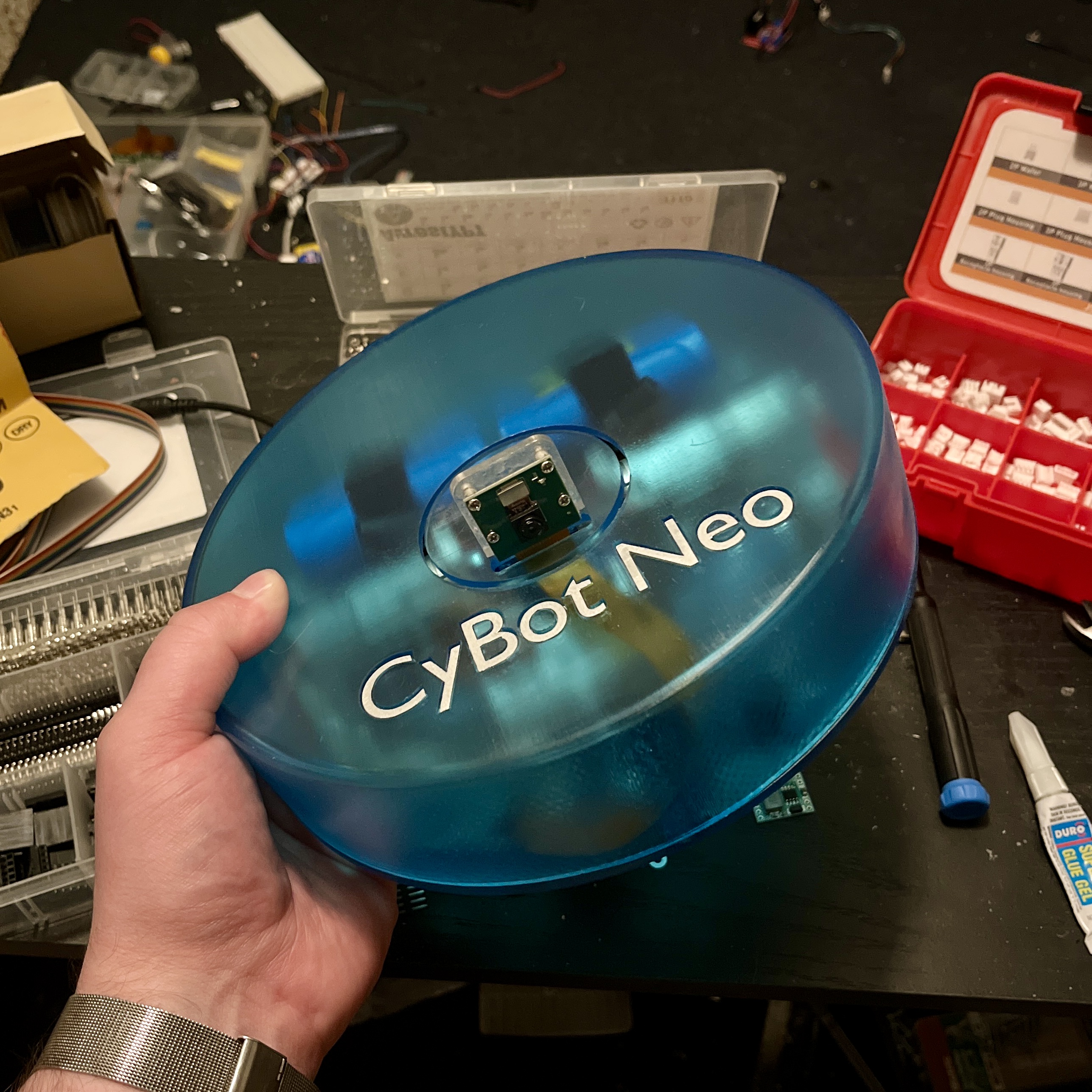 3D Printed CyBot photo 8