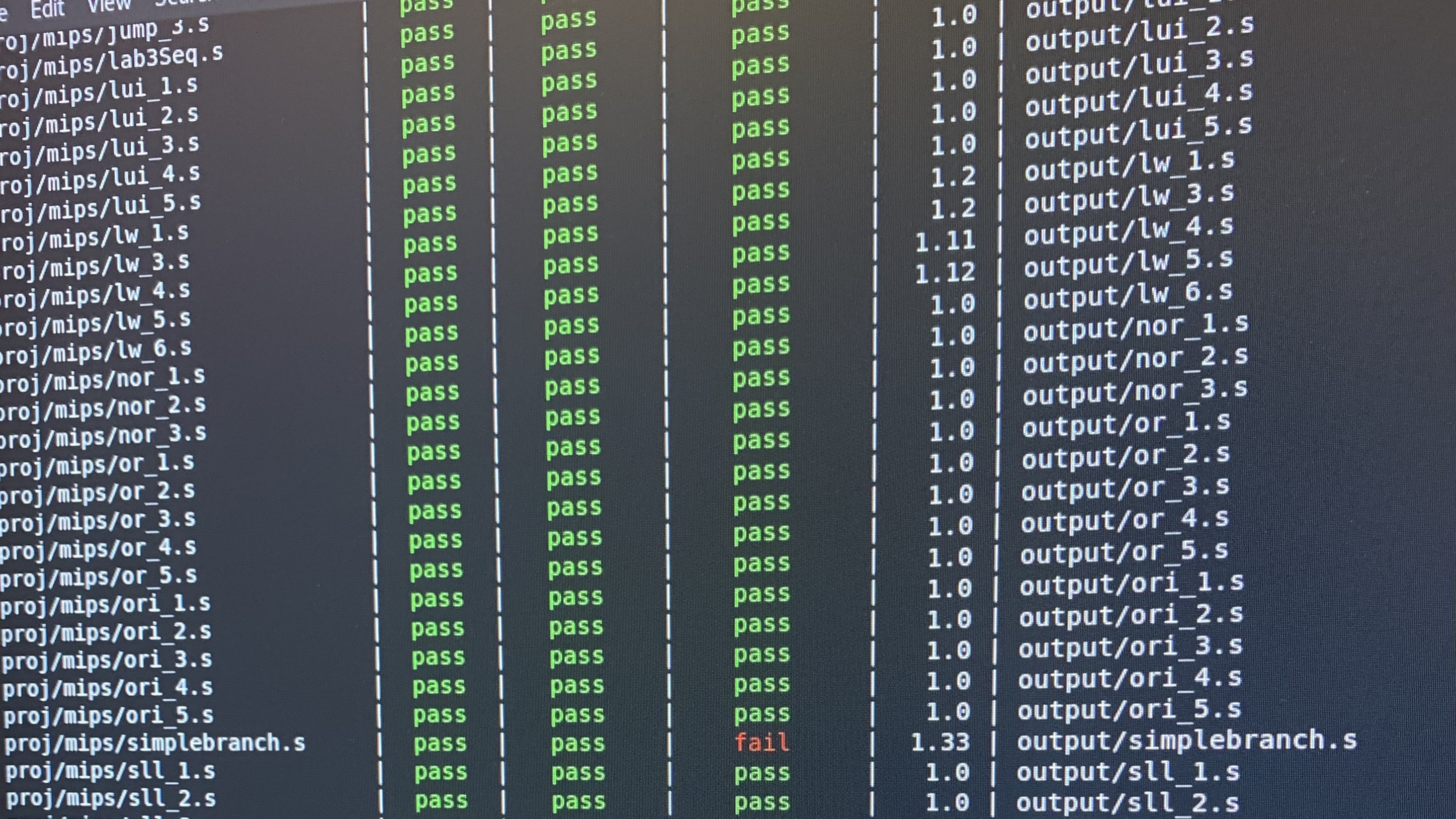 Pipelined MIPS processor project image 3
